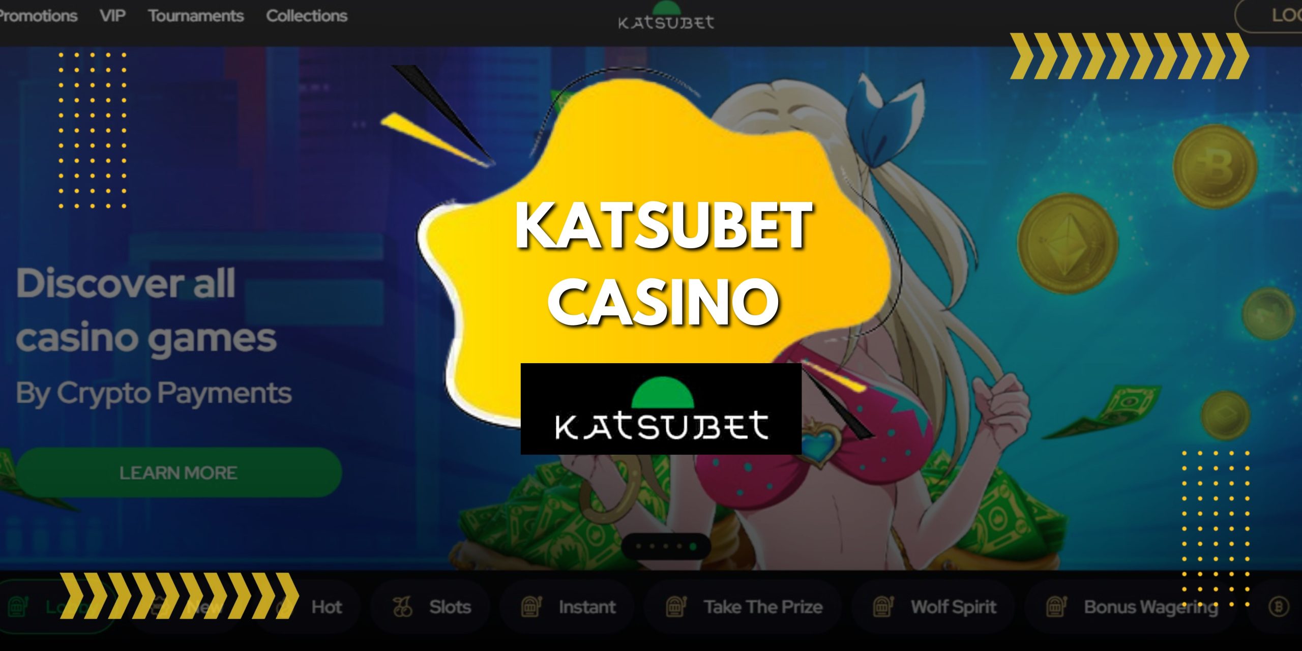 Katsubet Casino: Bonuses, Games, Crypto
