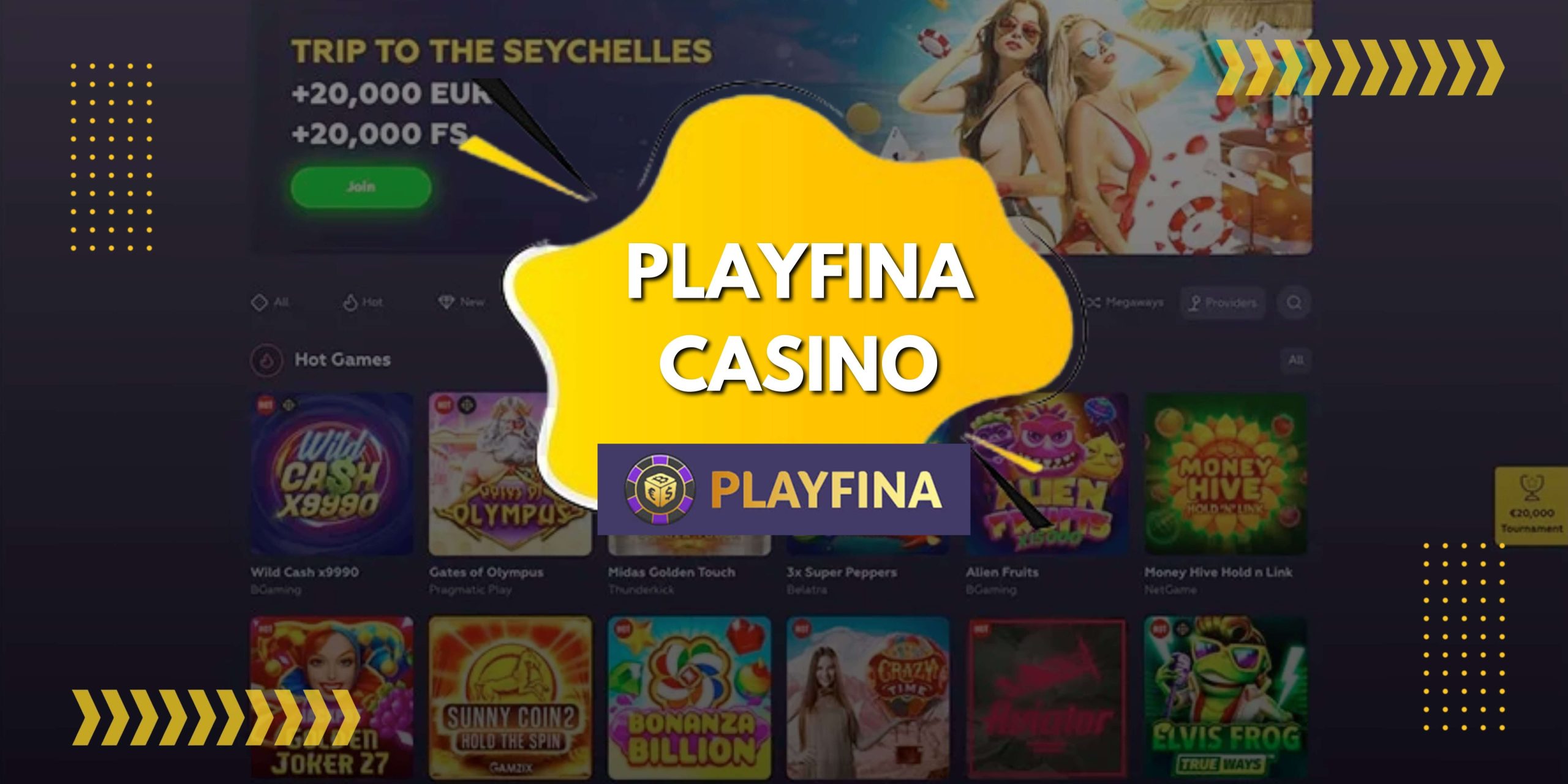 Nice Bonuses and Quality Gameplay: Find out more about Playfina Casino