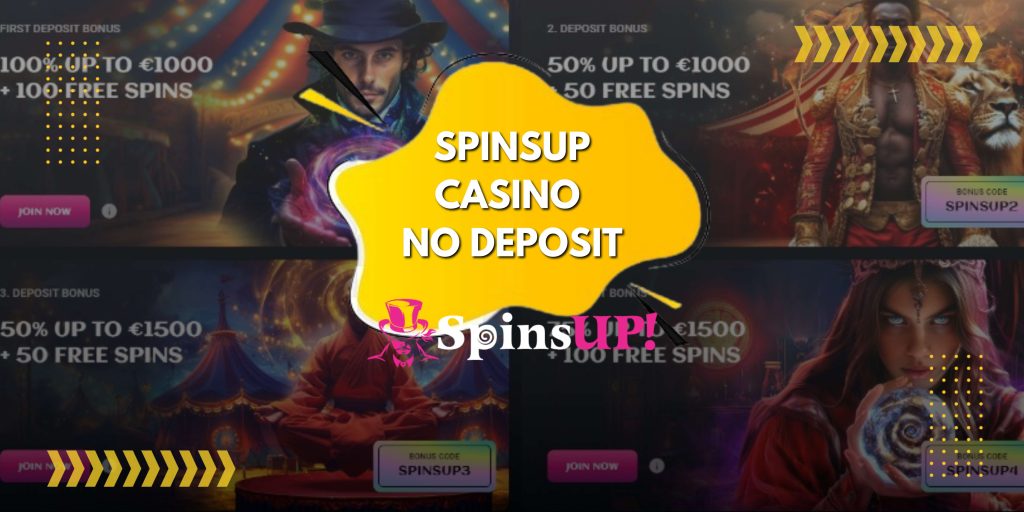 SpinUp Casino No-deposit Deals